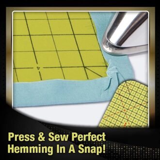 Ironing Ruler Patchwork Tailor Craft DIY Sewing Supplies Measuring Sewing Tool Crimping Clip Tailor Accessories Newly