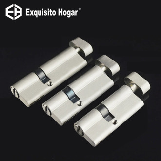 Irregular Security 75 80 90mm Door Lock Brass Cylinder Single Open Knobs Eccentric Entrance Bedroom Cylinder Copper