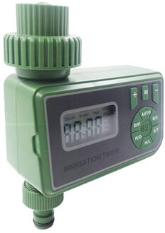 Irrigatie Controller Water Programma Systeem Batterij Operated Water Timer Programmeerbare Huis Tuin Irrigatie Controller groen