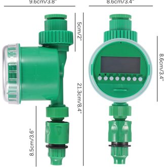 Irrigatie Timer Lcd Display Automatische Intelligente Klep Elektronische Water Kraan Irrigatie Controller Voor Tuinieren Gieter