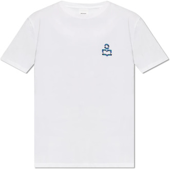 Isabel Marant ‘Hugo’ T-shirt Isabel Marant , White , Heren - L,M,S,Xs