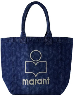 Isabel Marant Katoenen handtassen met magnetische sluiting Isabel Marant , Blue , Dames - ONE Size
