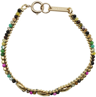 Isabel Marant Kleurrijk armband met kralen en schelpdetails Isabel Marant , Multicolor , Dames - ONE Size