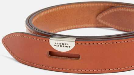 Isabel Marant Lecce Riem in Tan Bruin