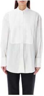 Isabel Marant Ramsey Overhemd met Geplooide Kraag Isabel Marant , White , Dames - S,Xs,2Xs