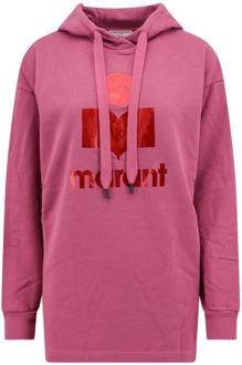 Isabel Marant Roze Oversize Sweatshirt met capuchon Isabel Marant , Pink , Dames - XS