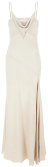 Isabel Marant Stijlvolle Jurken Collectie Isabel Marant , White , Dames - S,Xs,2Xs