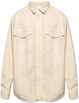 Isabel Marant ‘Tailly’ shirt Isabel Marant , Beige , Heren - L,M,S,Xs