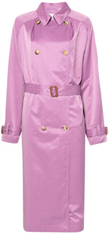 Isabel Marant Trench Coats Isabel Marant , Pink , Dames - S,Xs