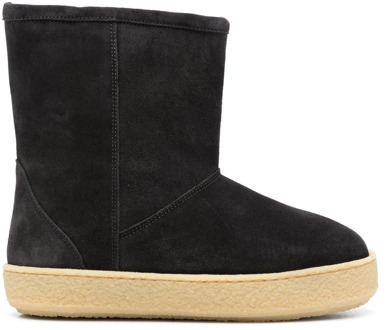 Isabel Marant Vervaagde Zwarte Frieze Laarzen Isabel Marant , Black , Dames - 37 Eu,36 Eu,39 EU