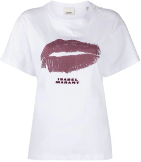 Isabel Marant Witte T-shirts en Polos Isabel Marant , White , Dames - S