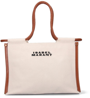 Isabel Marant Witte Tote Tas Isabel Marant , White , Dames - ONE Size