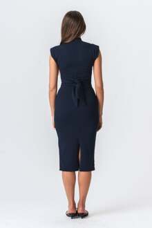 Isabella Jurk - Marineblauw Navy