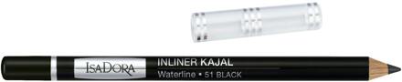 IsaDora Eyeliner Isadora Inliner Kajal Waterline 51 Indian Black 1 st