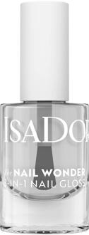 IsaDora Nagellak Isadora The Nail Wonder 3 in 1 Nail Polish 01 Clear 3-in-1 5 ml