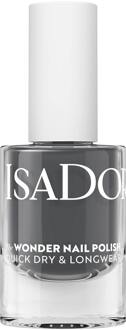 IsaDora Nagellak Isadora The Wonder Nail Polish Quick dry & Longwear 138 Graphite Grey 5 ml