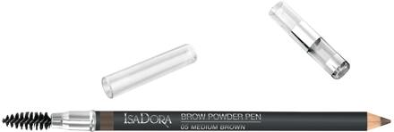 IsaDora Wenkbrauw Potlood Isadora Brow Powder Pen 05 Medium Brown 1 st