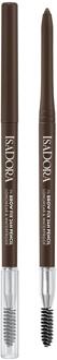 IsaDora Wenkbrauw Potlood Isadora The Brow Fix 24h Pencil Longwear & Waterproof 02 Dark Brown 0,32 g