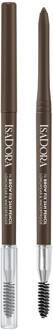 IsaDora Wenkbrauw Potlood Isadora The Brow Fix 24h Pencil Longwear & Waterproof 03 Medium Brown 0,32 g
