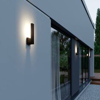 Isadore LED buiten wandlamp zwart