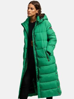Isalie dames winterjas – warm & waterafstotend Groen - XS