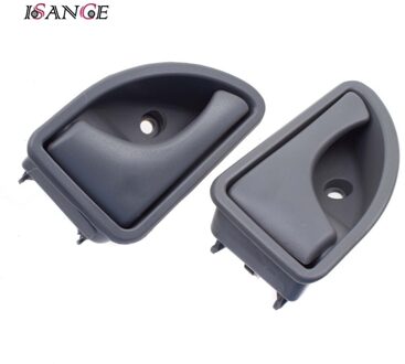 Isance Grijs Interieur Deurklink Links Rechts Voor Renault 1997 1998 1999 2000 2001 2002 2003 Kangoo & 1997-2007 Twingo