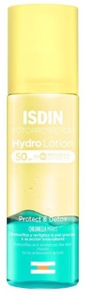 isdin Zonnebrandcrème Isdin Fotopotector Hydrolotion Protect & Detox SPF50 200 ml