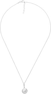 'Isi' Dames 925 Sterling Zilveren Ketting met Hanger - Zilver ZH-7285