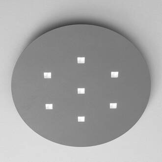 ISI - LED plafondlamp in Oval Form grijs