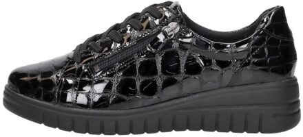 Isla 07 Zwart croco lak - 37