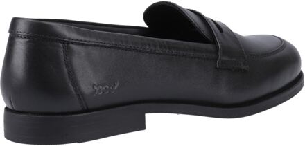 Islay Meisjes Zwarte Leren Mocassins - EU 40.5 / UK 7