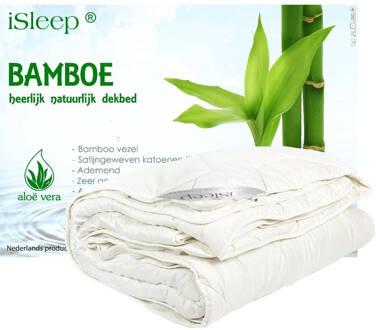 iSleep 4-seizoenen Dekbed Bamboo Comfort Deluxe - 2-persoons 200x220 Cm