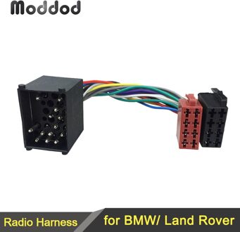 ISO Kabelboom Adapter voor BMW 3 5 7 8 Serie E46 E39 Land Rover Discovery Mini Kabel Plug Adapter connector