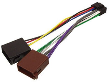 ISO-KENWOOD16P kabeladapter/verloopstukje