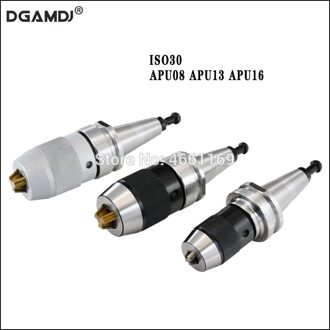 ISO30 APU08 APU13 APU16 Boorkop Geïntegreerde Zelfspannende Gereedschaphouder ISO30 Standaard Apu Gereedschaphouder (B)ISO30-APU08
