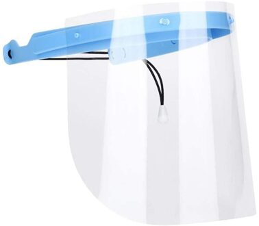 Isolatie Beschermende Screen Masker Beschermende Masker Hoed Gezicht Kap Ademend Transparante Stofdicht Waterdicht Gezicht Cover met 10 masks