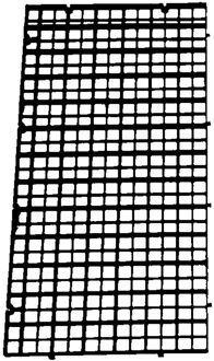 Isolatie Boord Divider Filter Aquarium Netto Ei Netto Krat Aparte Board Voor Aquarium Schoonmaken Tool nee.2