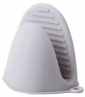 Isolatie silicone bbq handschoen hittebestendig bbq handschoenen 2 stks/partij Grijs