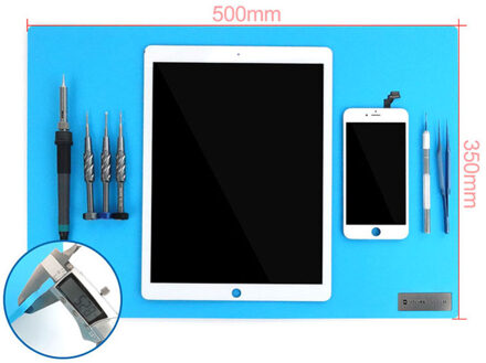 Isolatie Silicone Isolatie Solderen Pad Hoge Temperatuur Voor Trinoculaire Microscoop Stereo Microscoop Stand Zilver