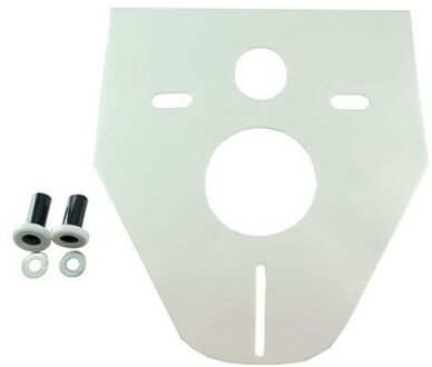 Isolatiemat Voor Hangtoilet Wit 42x39x10cm