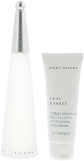 Issey Miyake L'Eau d'Issey Giftset - 100 ml eau de toilette spray + 100 ml bodylotion - cadeauset voor dames