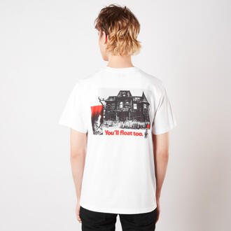 IT Chapter 1 (2017) You'll Float Too Unisex Heavyweight T-Shirt - Wit - L