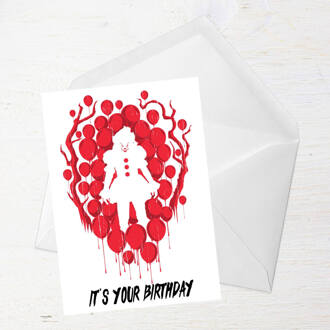 IT Happy Birthday Greetings Card - Standard Card