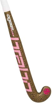 IT O'Geez Original Leopard CC Hockeystick Junior bruin - roze - wit - 32