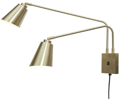 it's about RoMi Bremen Wandlamp - 2-kap - Goud