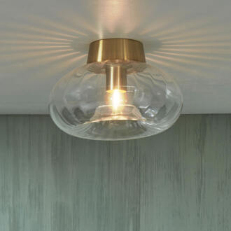 it's about RoMi Brussels Plafondlamp - Goud/Transparant Goud, Transparant