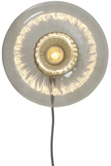 it's about RoMi Brussels Wandlamp - Goud/Transparant Goud, Transparant
