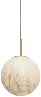 it's about RoMi Carrara Hanglamp - Goud - L Goud, Wit