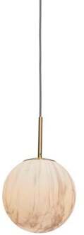 it's about RoMi Carrara Hanglamp - Goud - M Goud, Wit