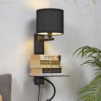 it's about RoMi Florence Wandlamp Zwart